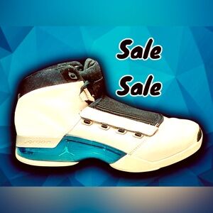 NIKE JORDAN 17 OG WIZARDS HOME SZ. 10.5 US